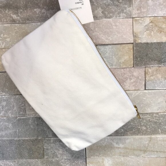 Levtex Monogram Zip Pouch - Metallic - Picture 3 of 4